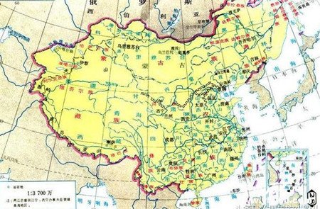 中国最强盛时领土竟然是这么多？